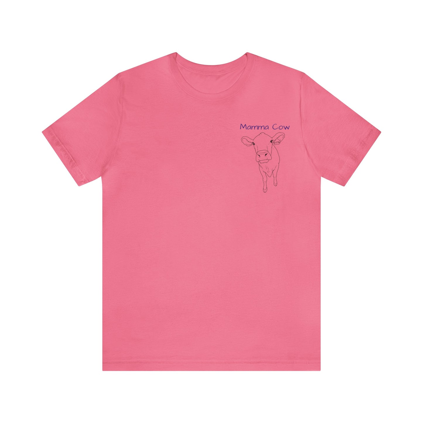 Country Girl Customs T-shirt with Mamma Cow outline