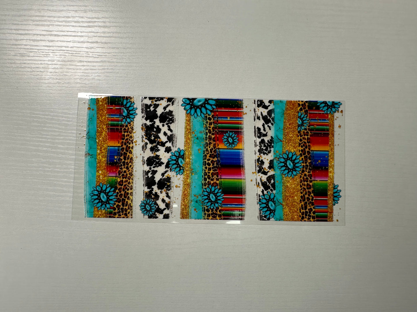 #149 - turquoise leopard