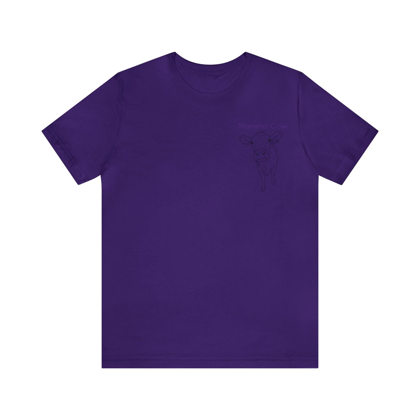 Country Girl Customs T-shirt with Mamma Cow outline