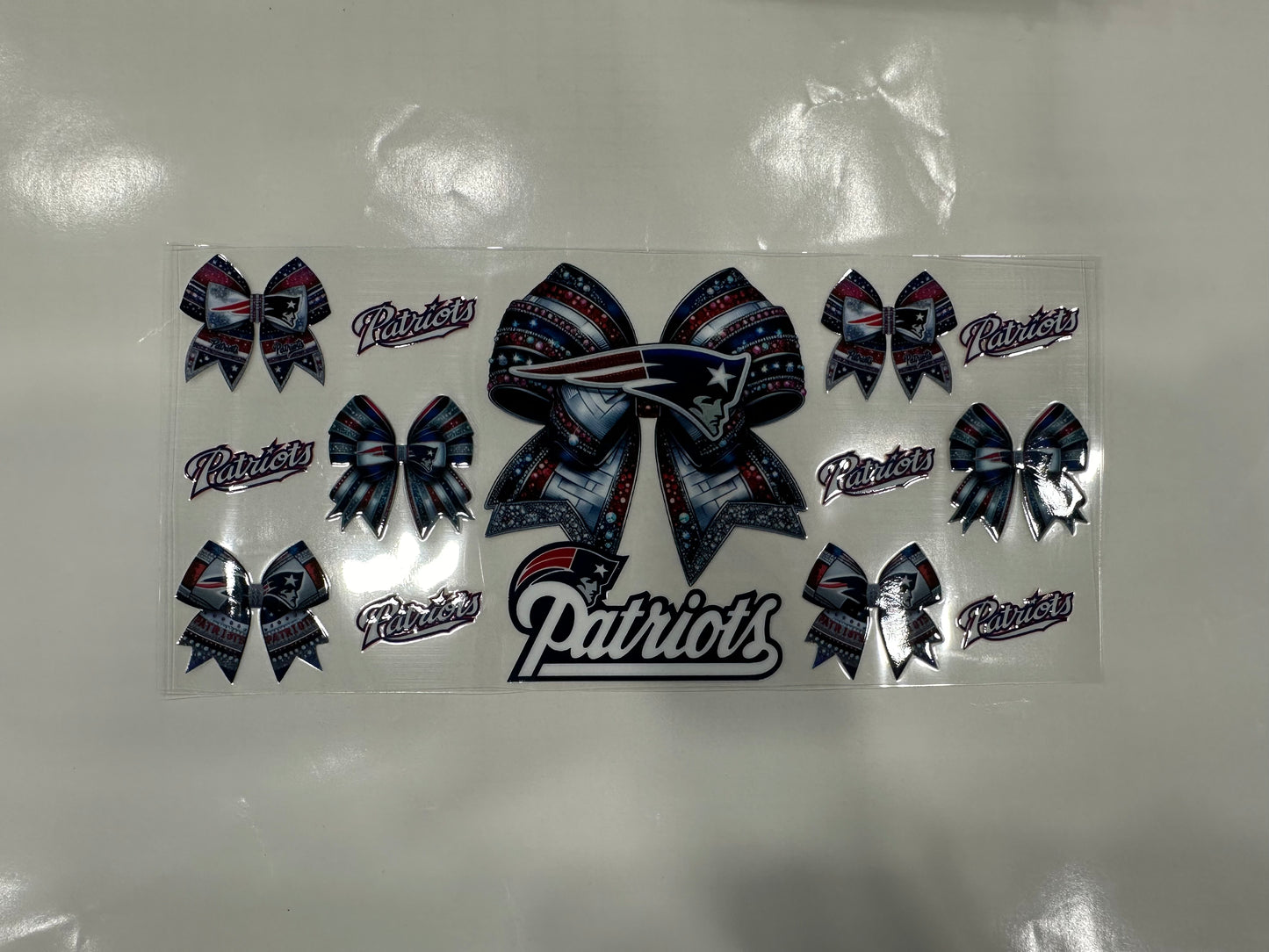 #205 - patriots football bow