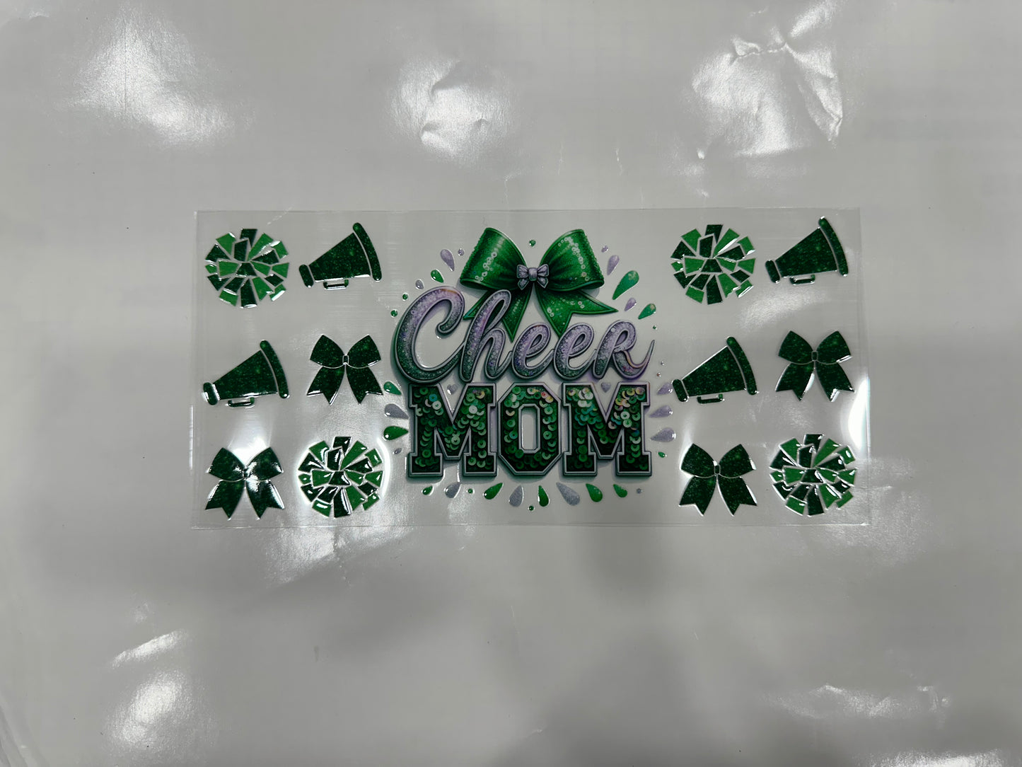 #215 - cheer mom green