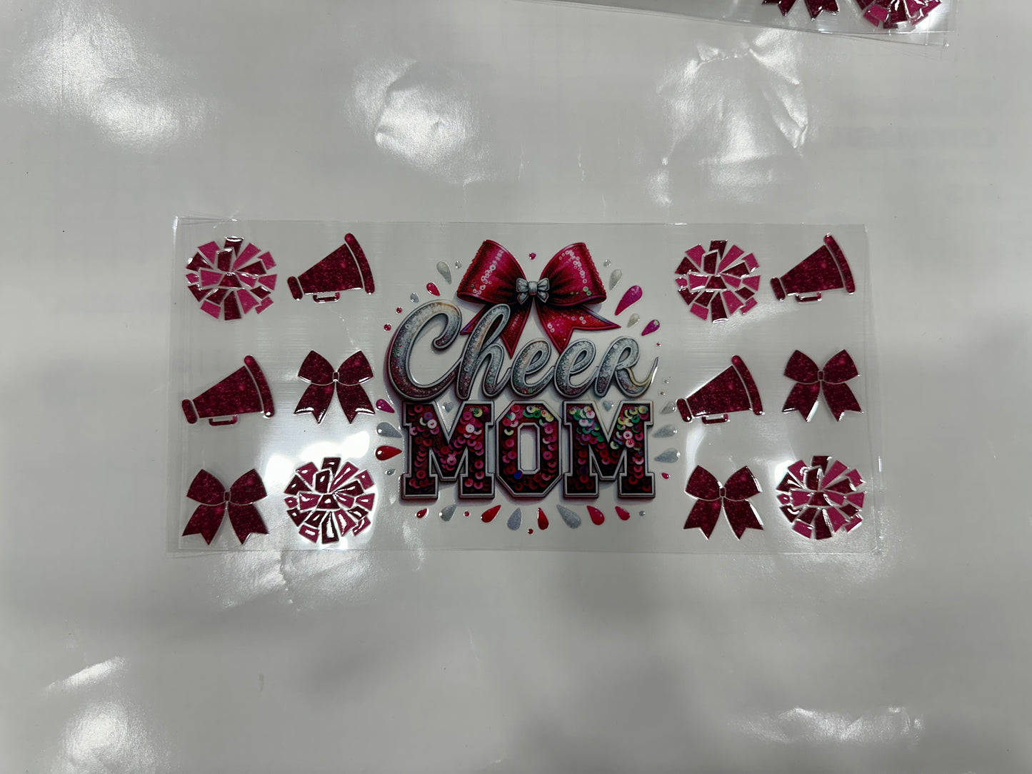 #216 - cheer mom red