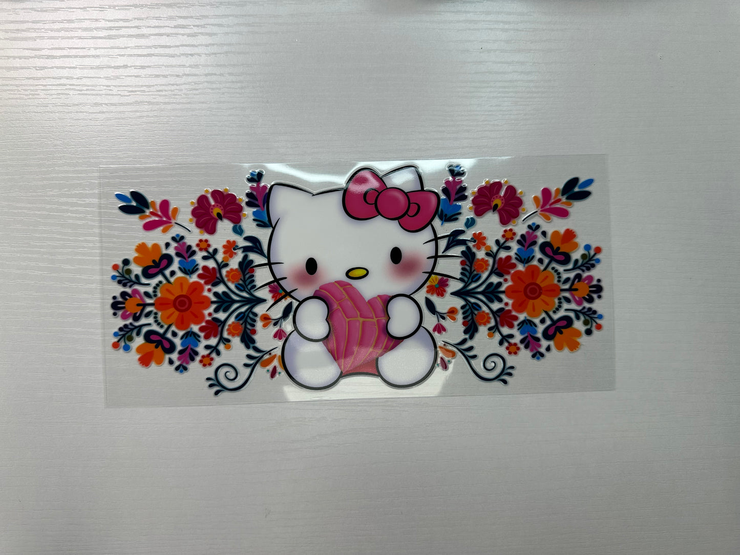 #314 - kitty heart flowers