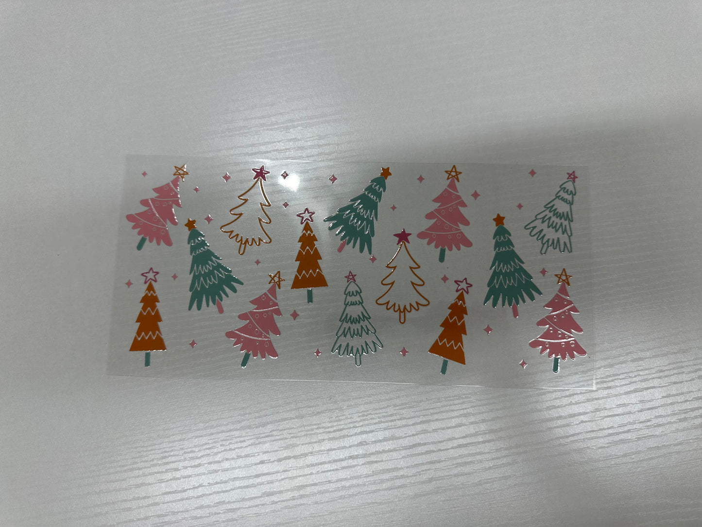 #74 - pastel xmas trees