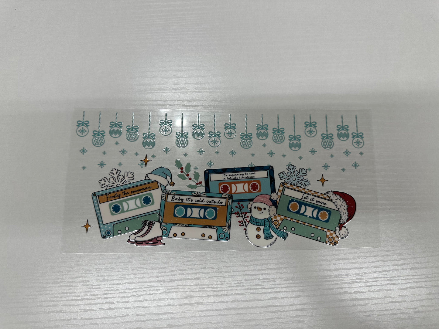 #75 - xmas cassette tapes
