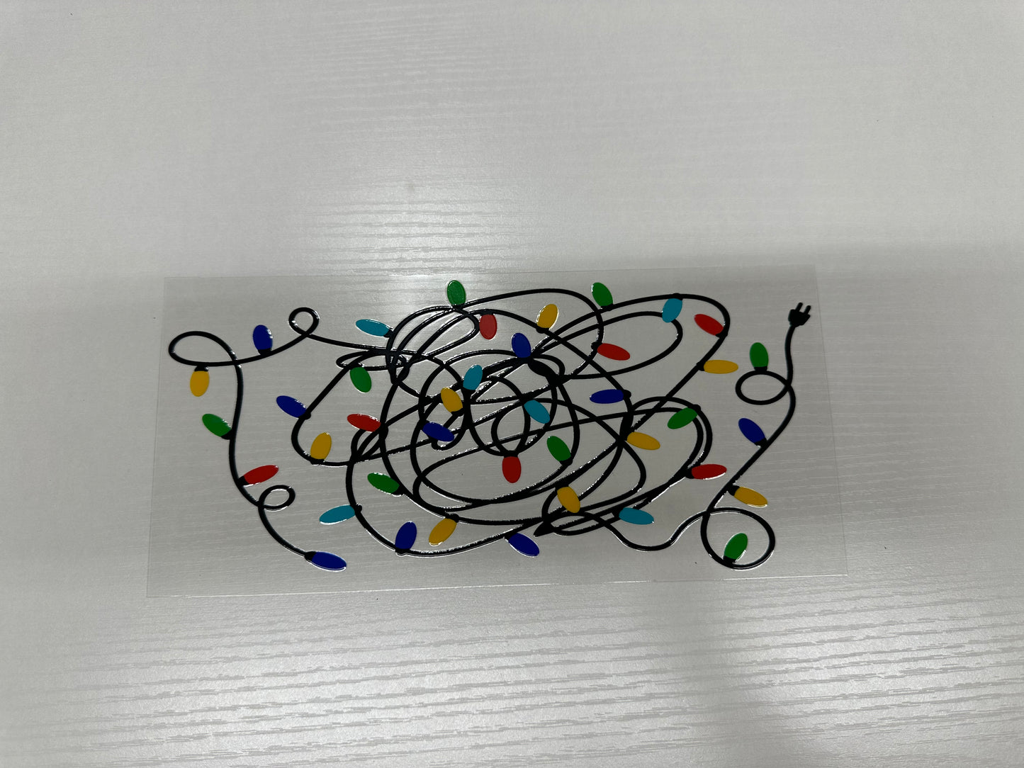 #83 - xmas lights tangled
