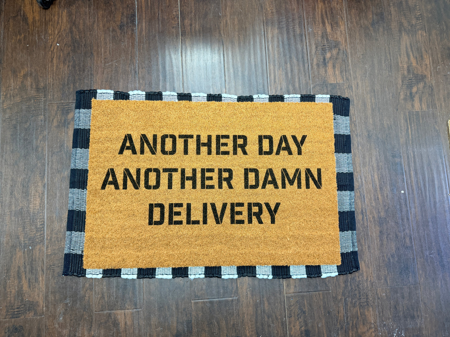 DOORMAT - Another day another damn delivery