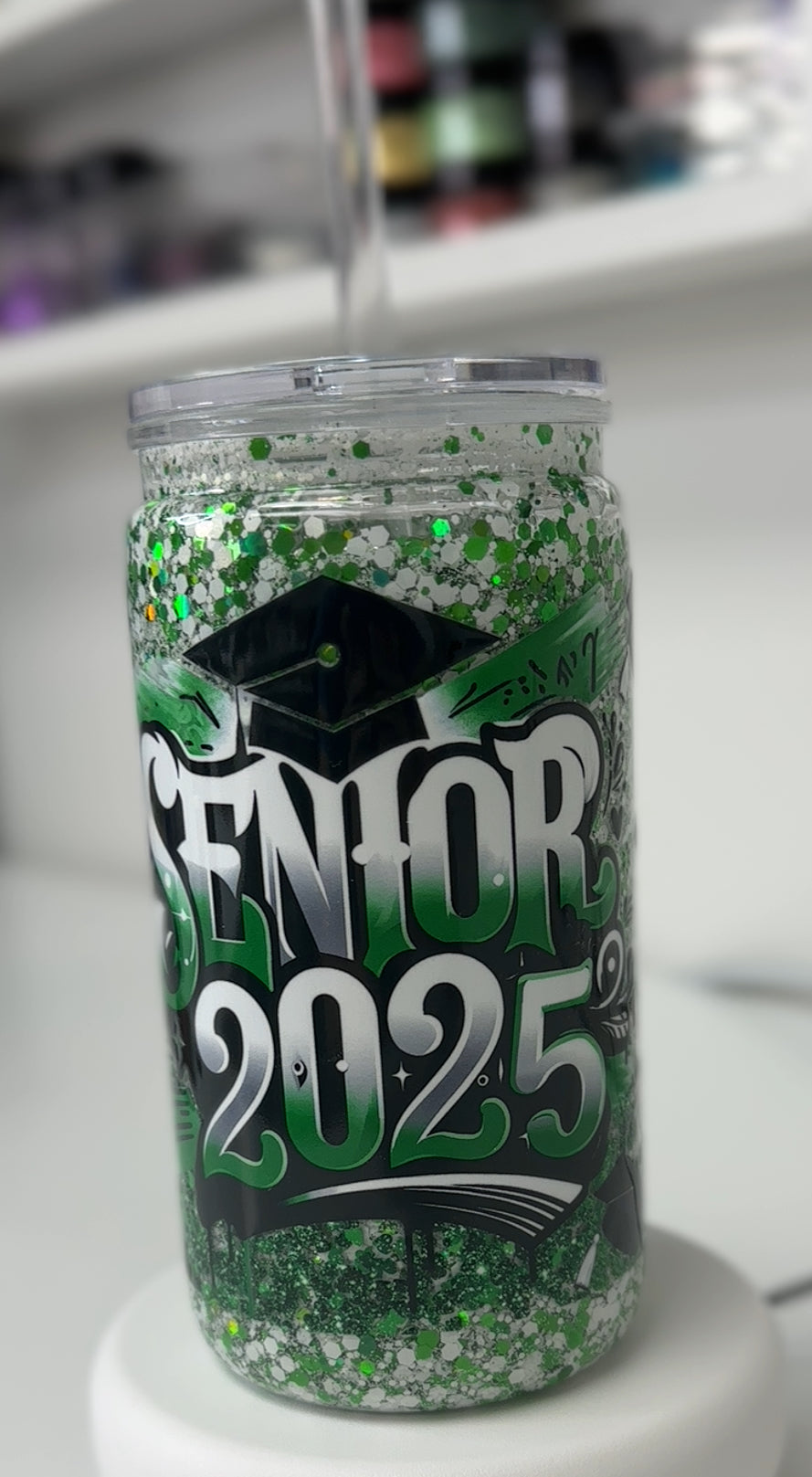 pre-made GREEN 2025 Senior Cup