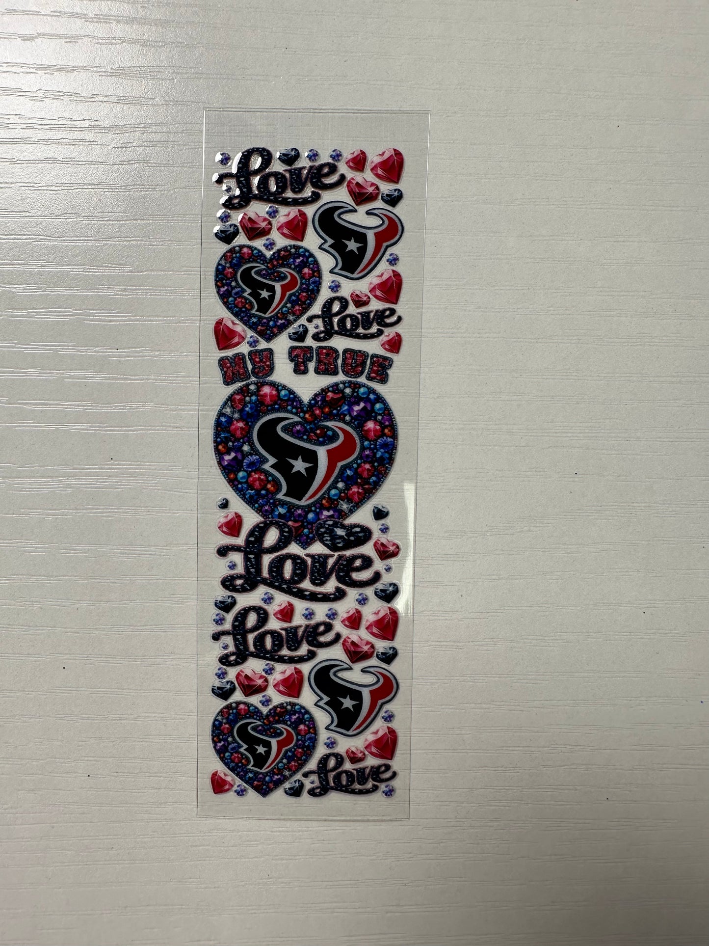 P15 texans pen decal
