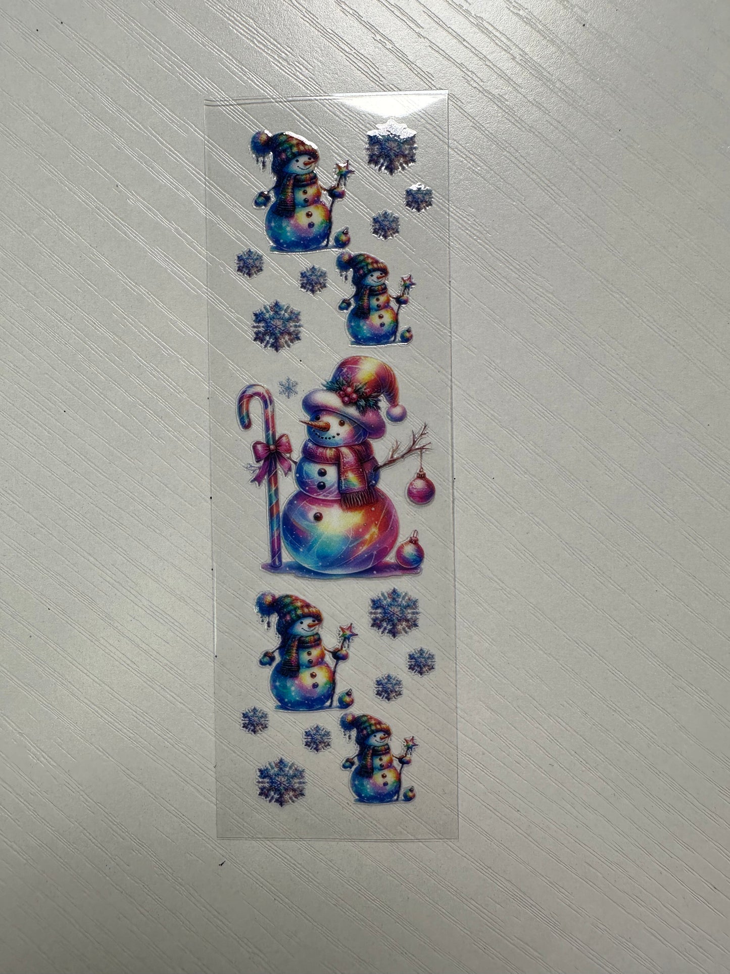 P25 snowmen pen decal