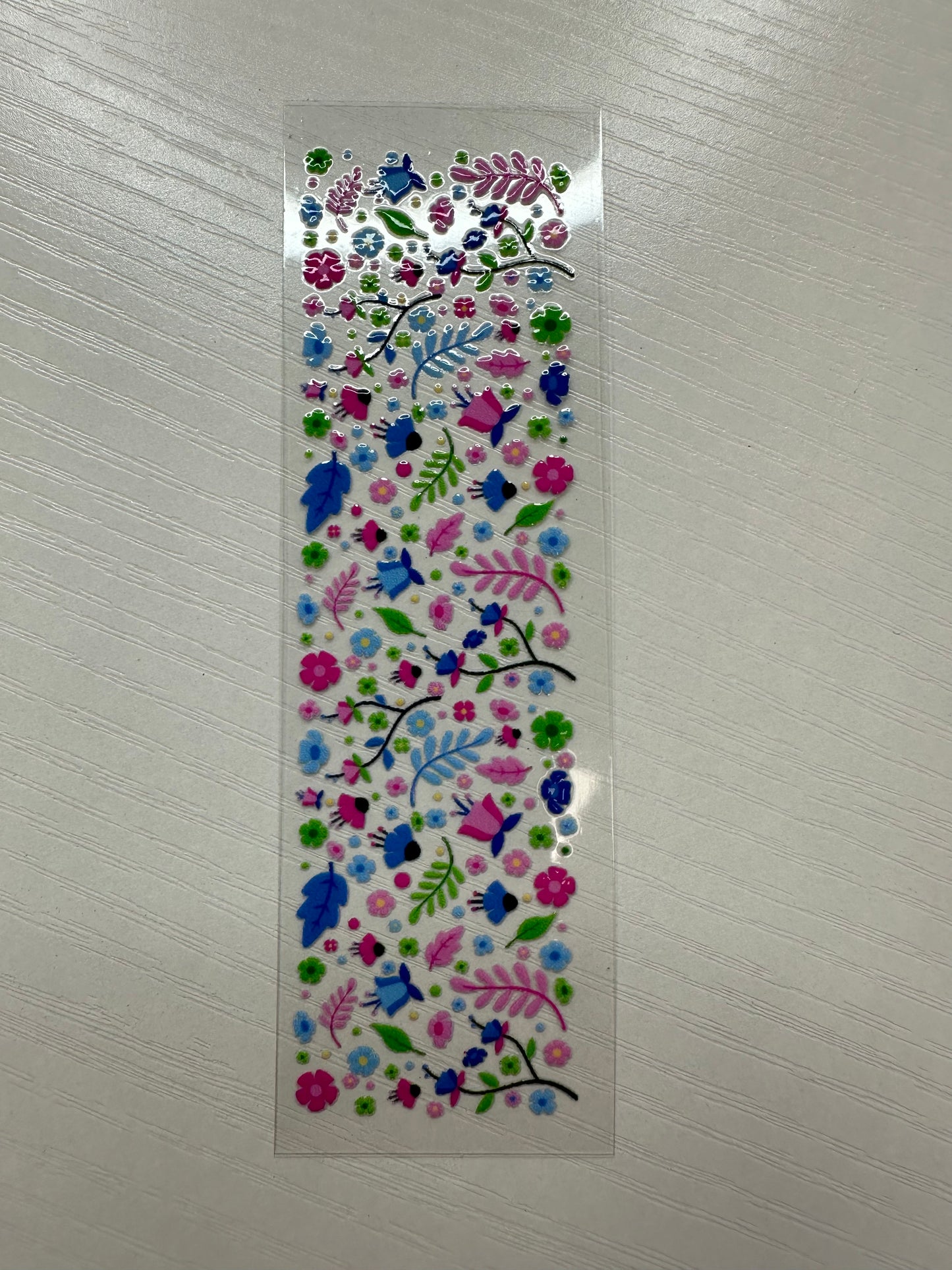 P9 flower colorful pen decal