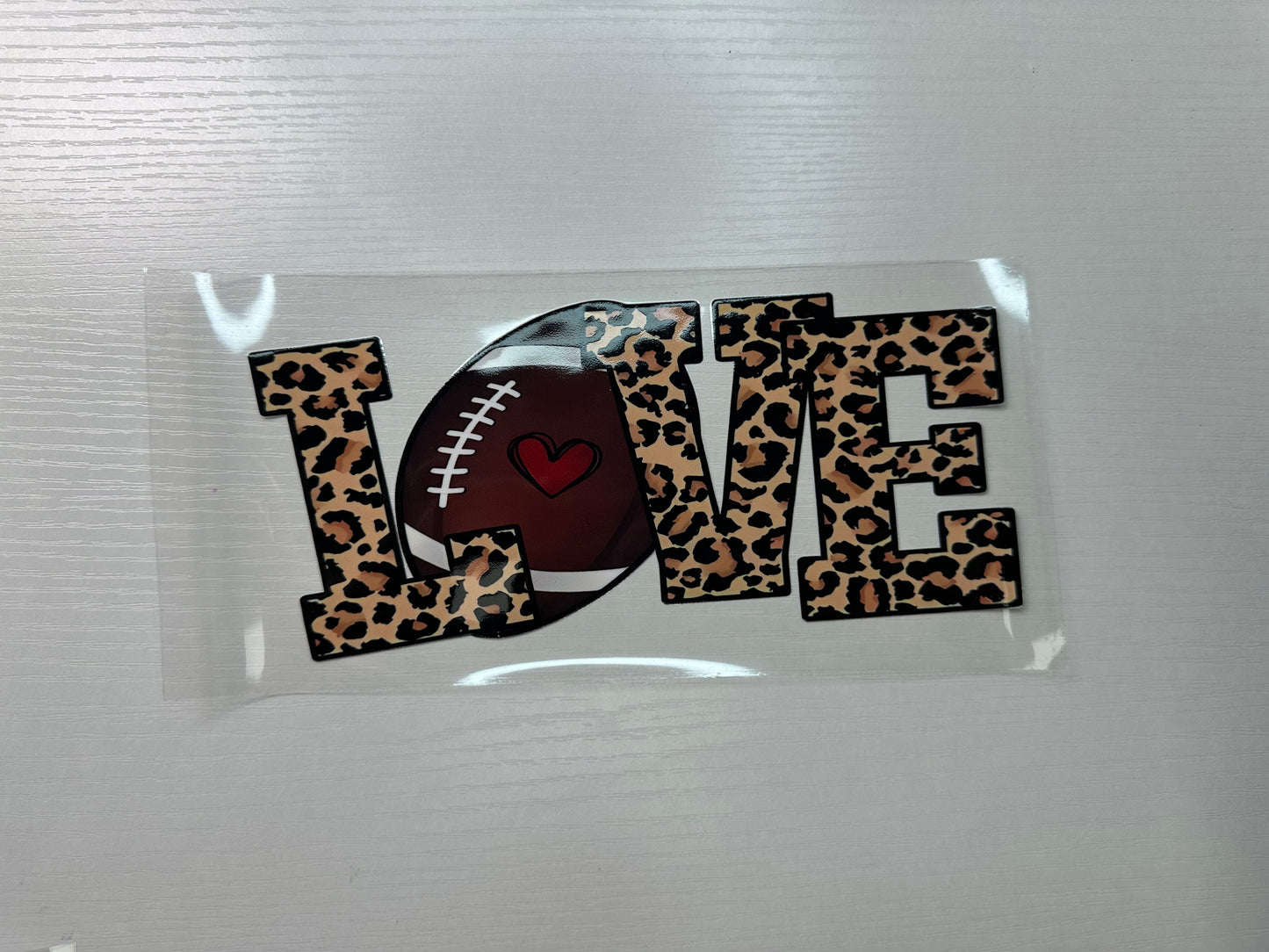 #T2 - love football leopard
