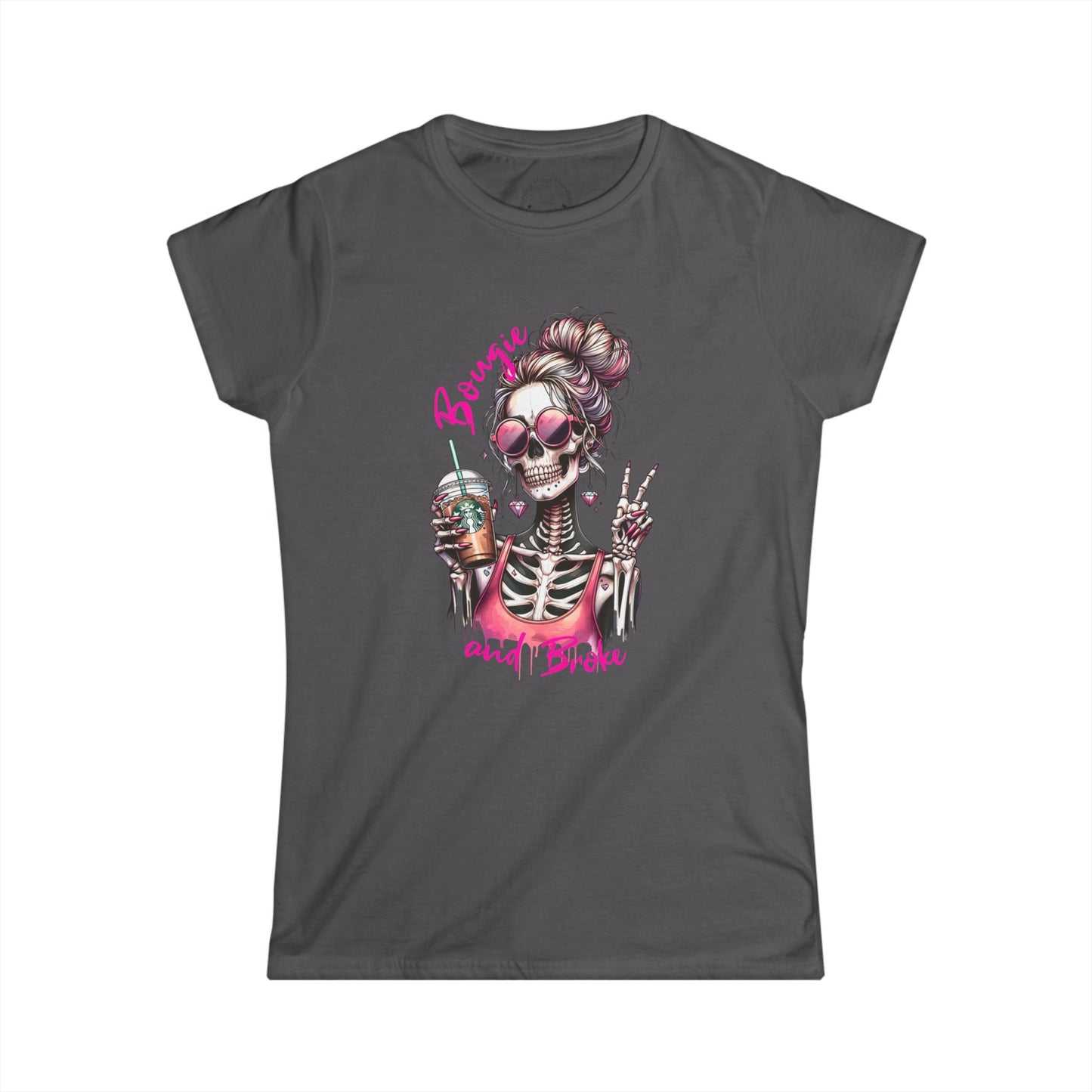 Bougie & Broke Women's Tee — Funny Graphic T-Shirt