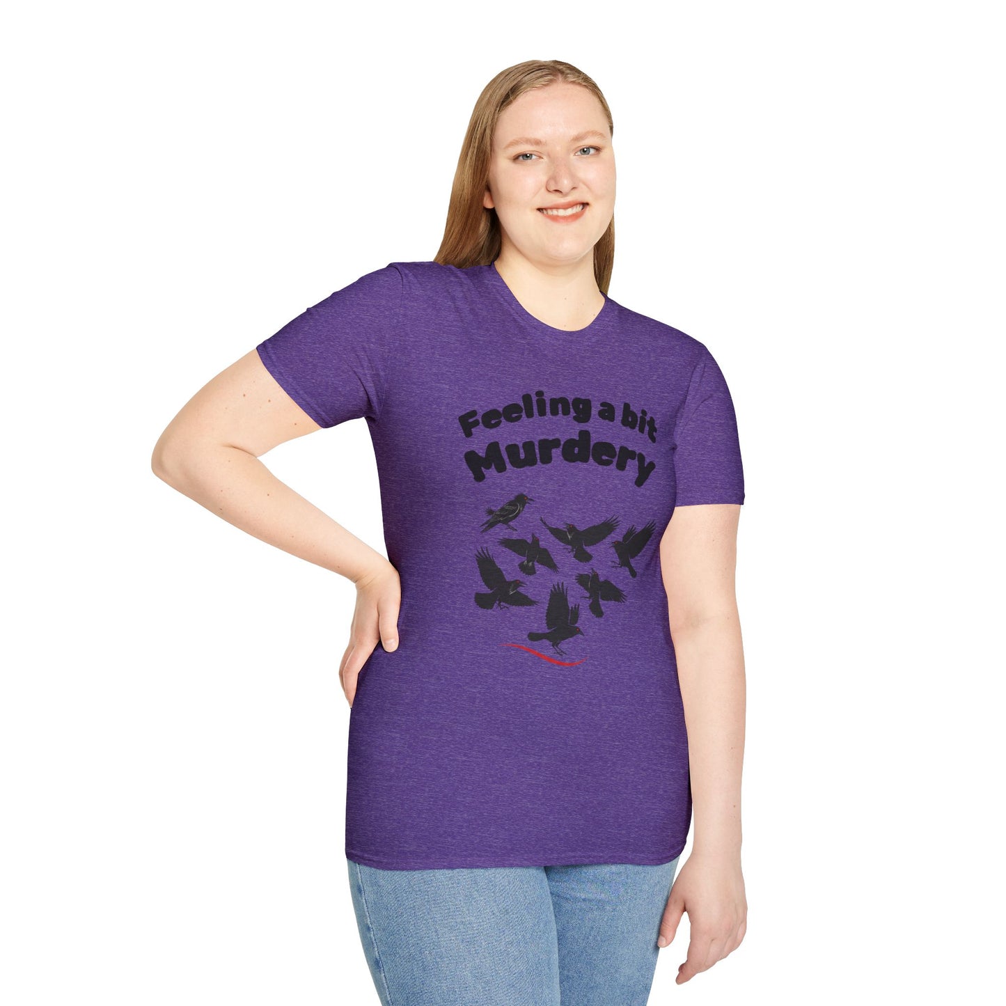 Feeling a bit Murdery crow tshirt