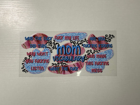 #131 - mom cussing vocabulary