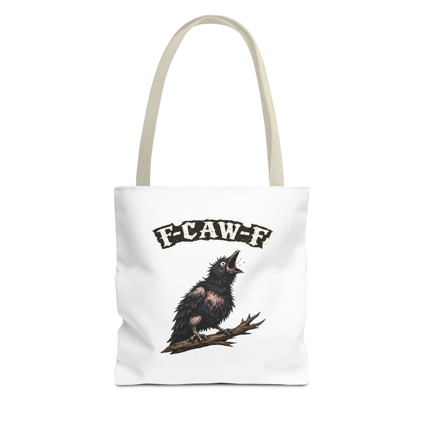 Witchy Crow Tote Bag — "I Put a Spell on You" Gothic Raven AOP Tote