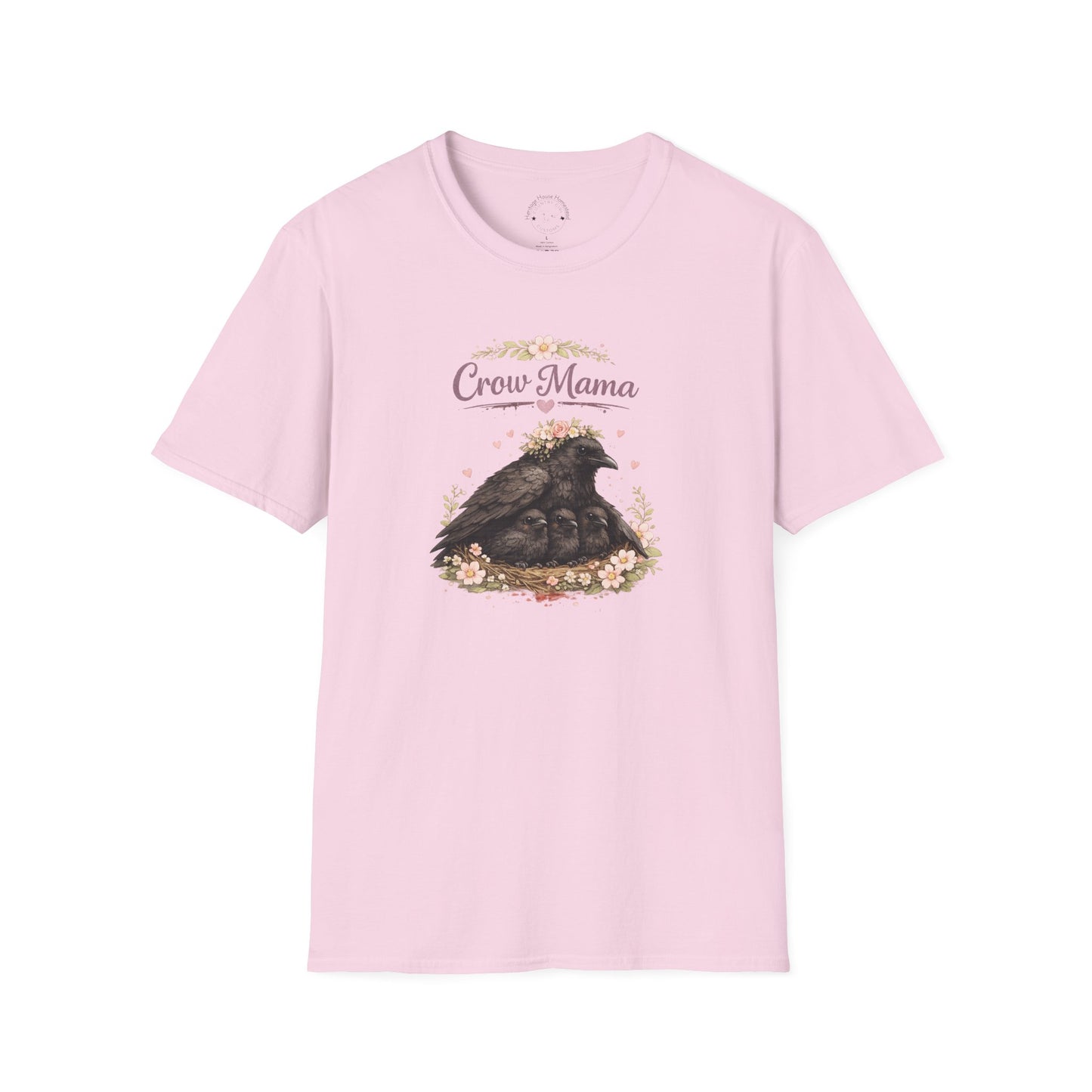 Crow Mama Women's V-Neck T-Shirt