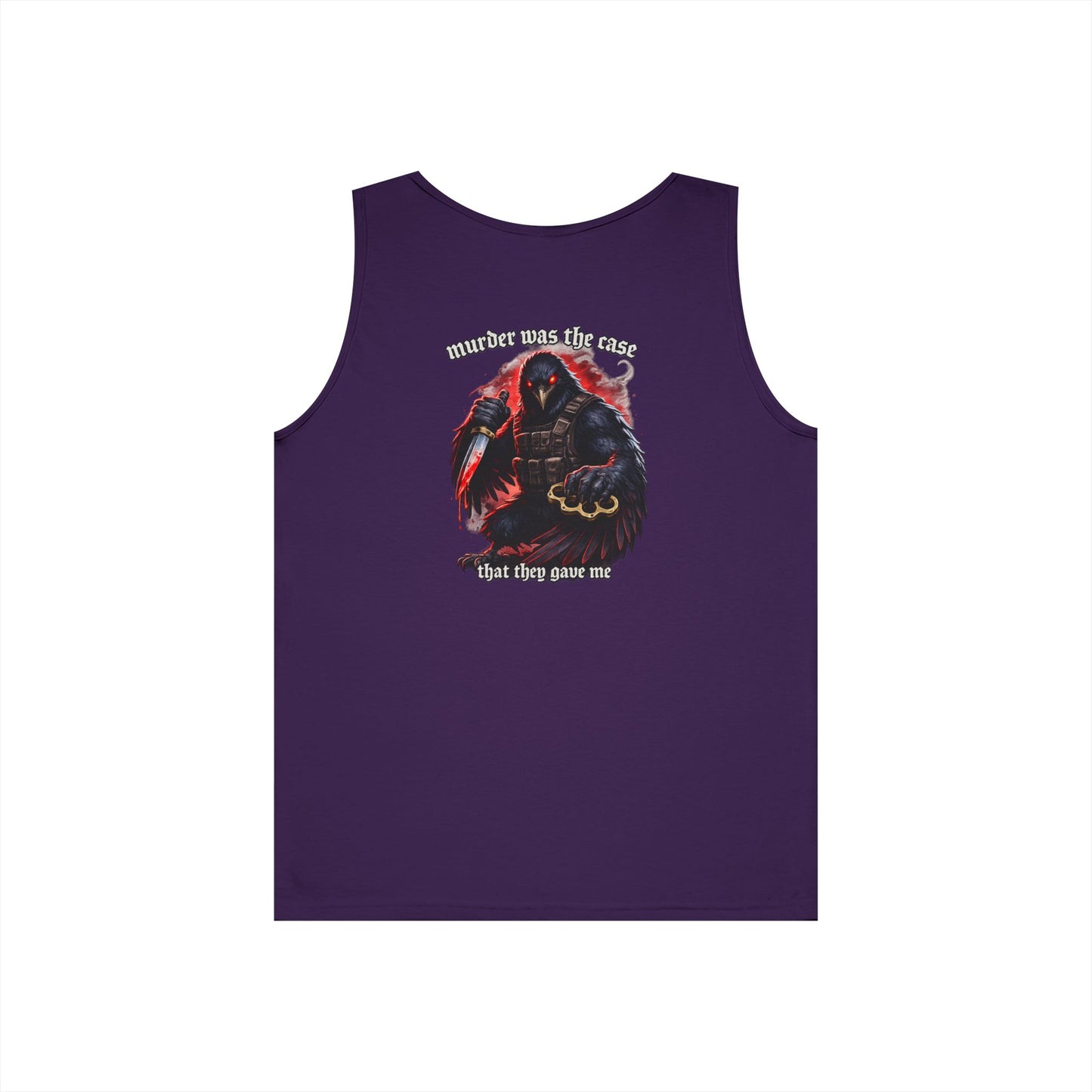 Murder was the case that they gave me - Crow Tank Top