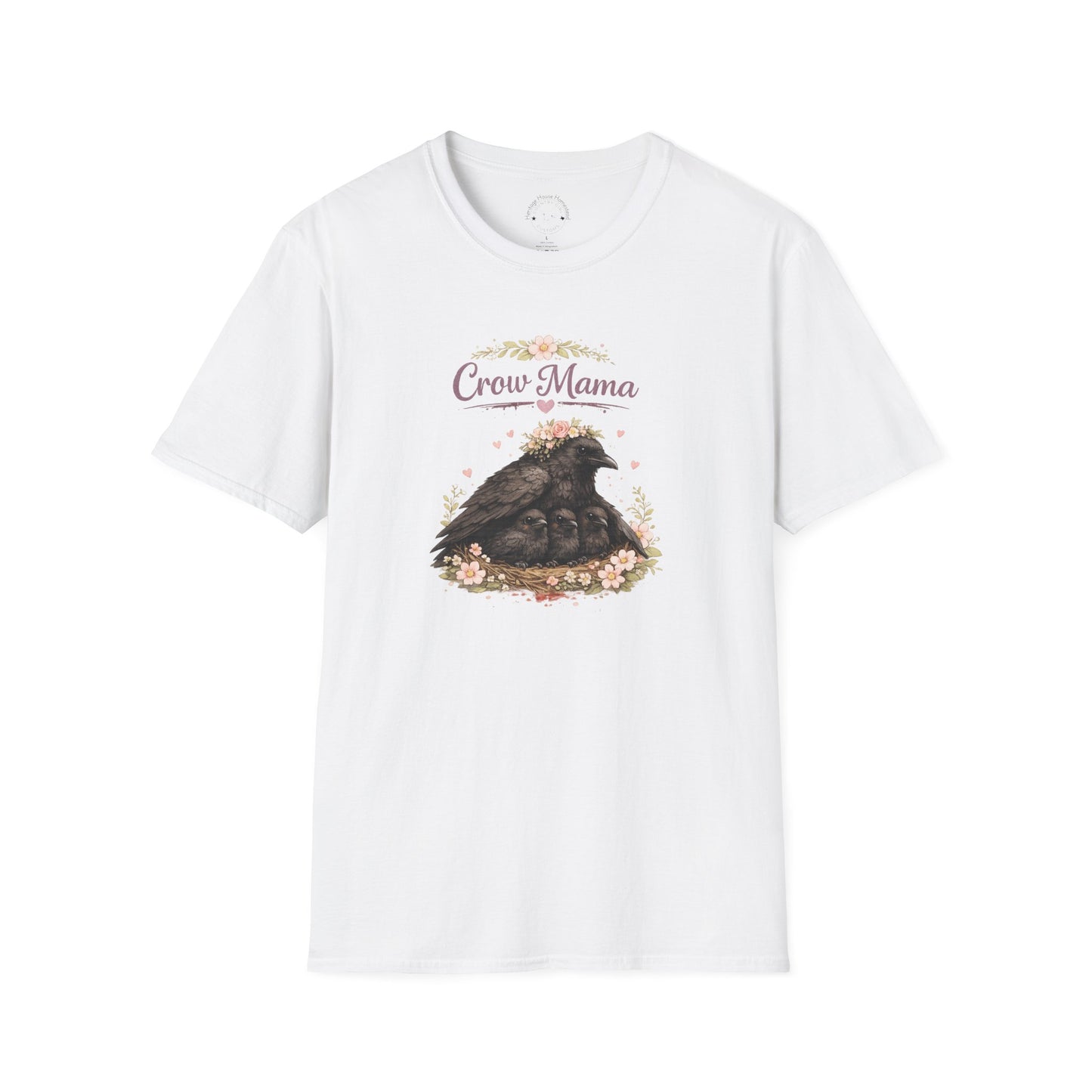 Crow Mama Women's V-Neck T-Shirt