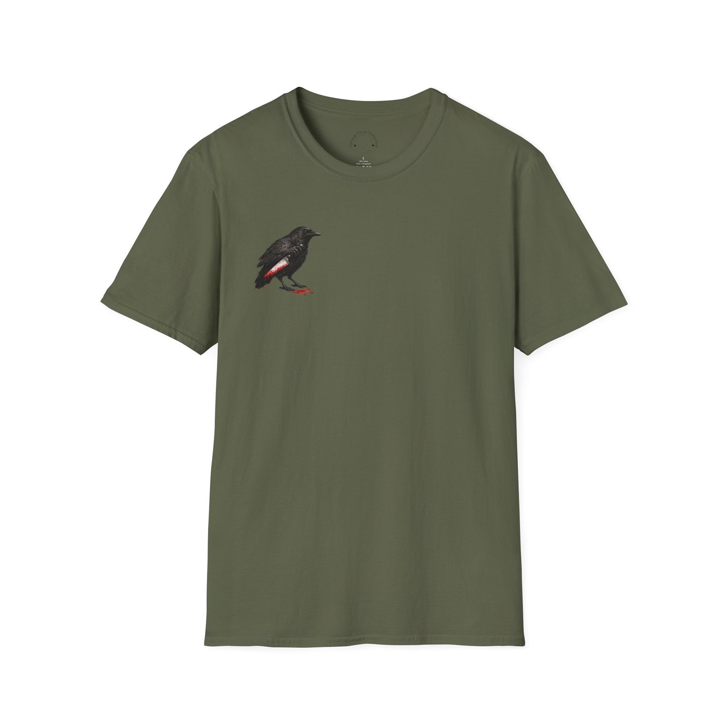 Attempted Murder Crow T-Shirt — Funny "Only 2 Crows" Design