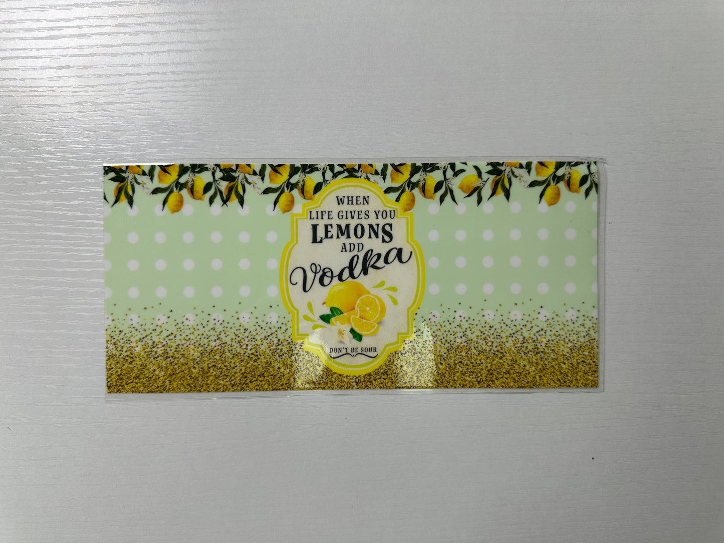 #175 - lemons add vodka