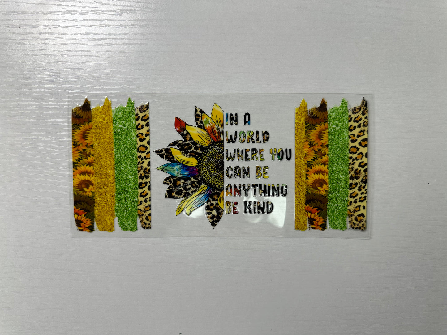 #178 - be kind sunflower