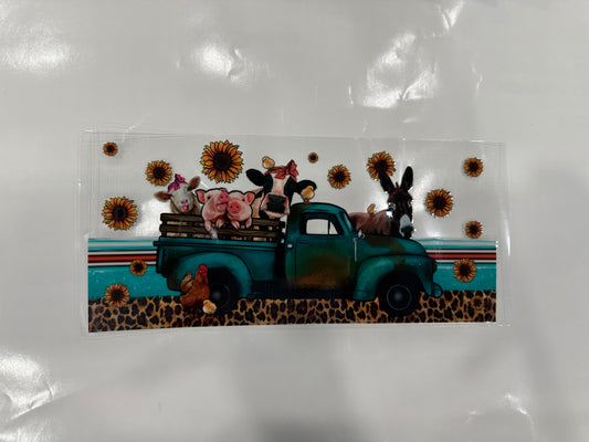 #221 - farm truck animals