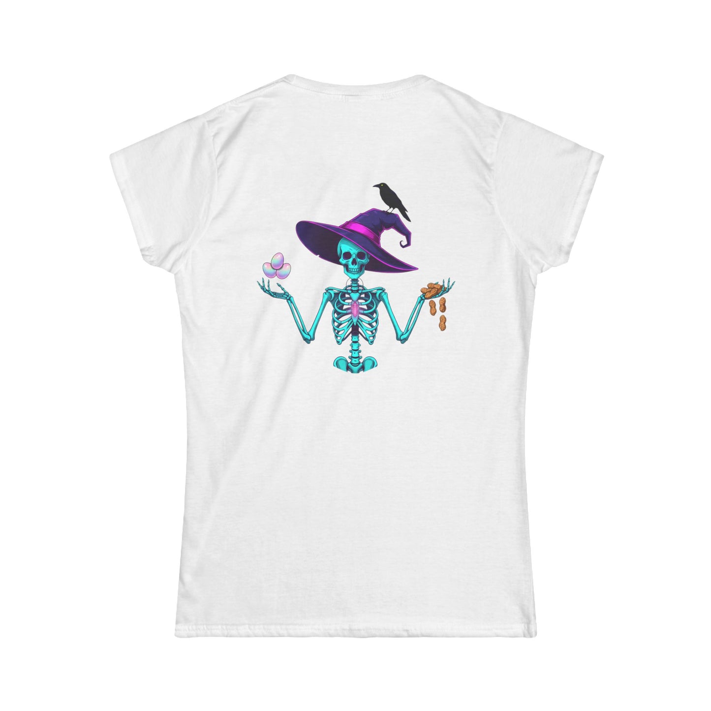 Witchy Woman Tee — Embrace It Skeleton Witch Graphic