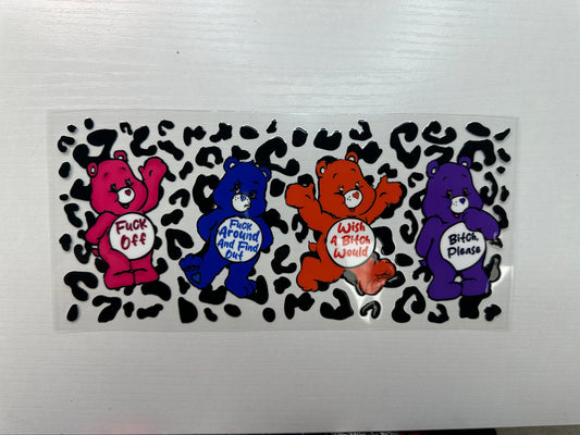 #343 - carebear cussing leopard