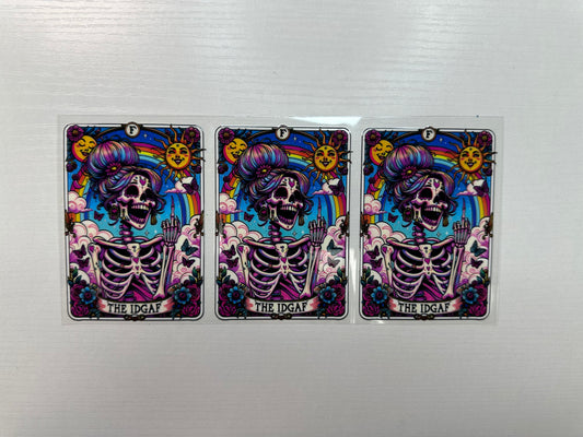 #344 - tarot card - IDGAF