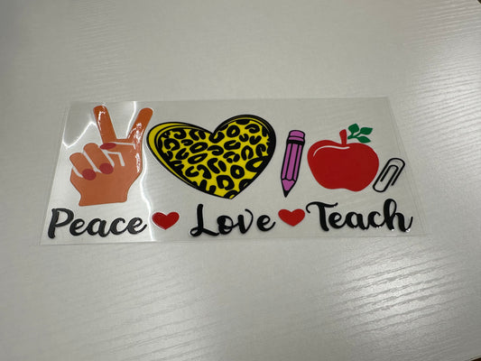 #50 - peace, love, teach