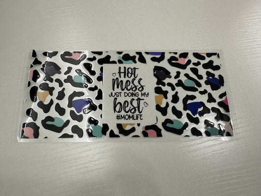 #58 - hot mess leopard