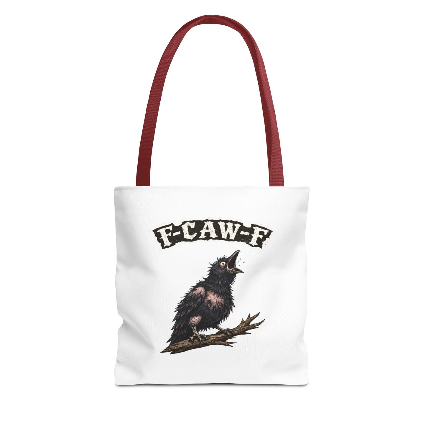 Witchy Crow Tote Bag — "I Put a Spell on You" Gothic Raven AOP Tote
