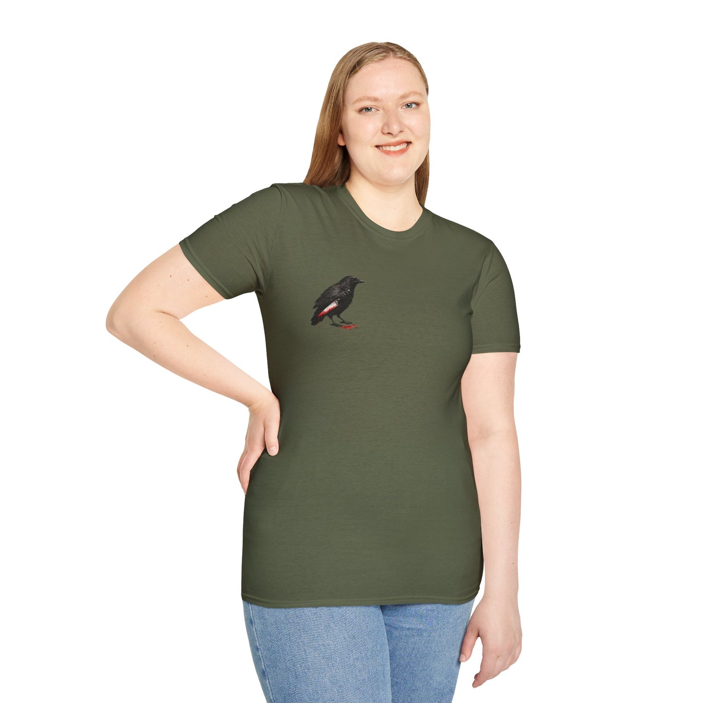Attempted Murder Crow T-Shirt — Funny "Only 2 Crows" Design
