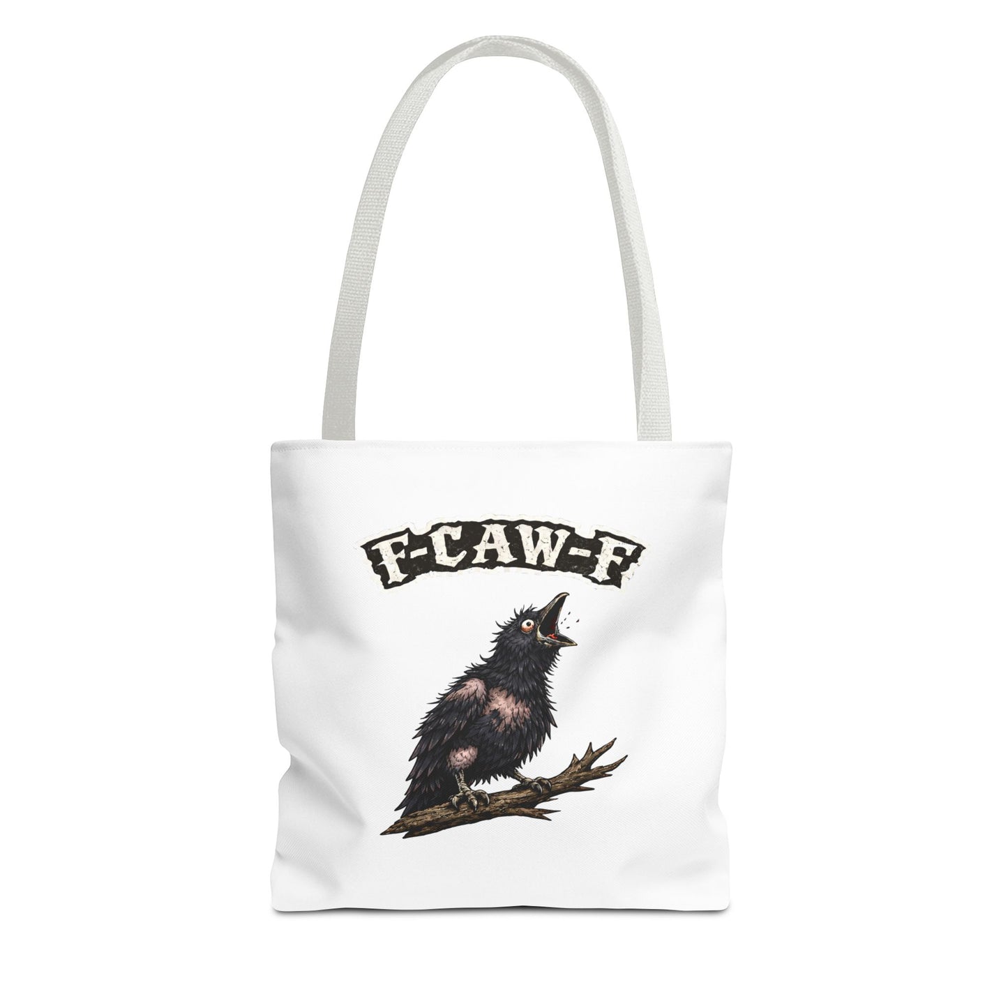 Witchy Crow Tote Bag — "I Put a Spell on You" Gothic Raven AOP Tote