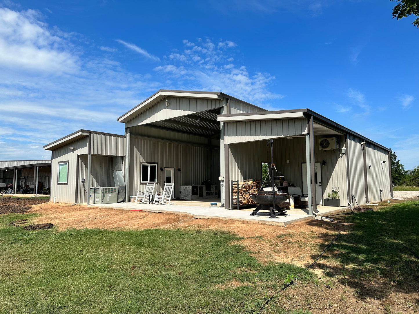 Dogtrot Barndominium Floor Plans