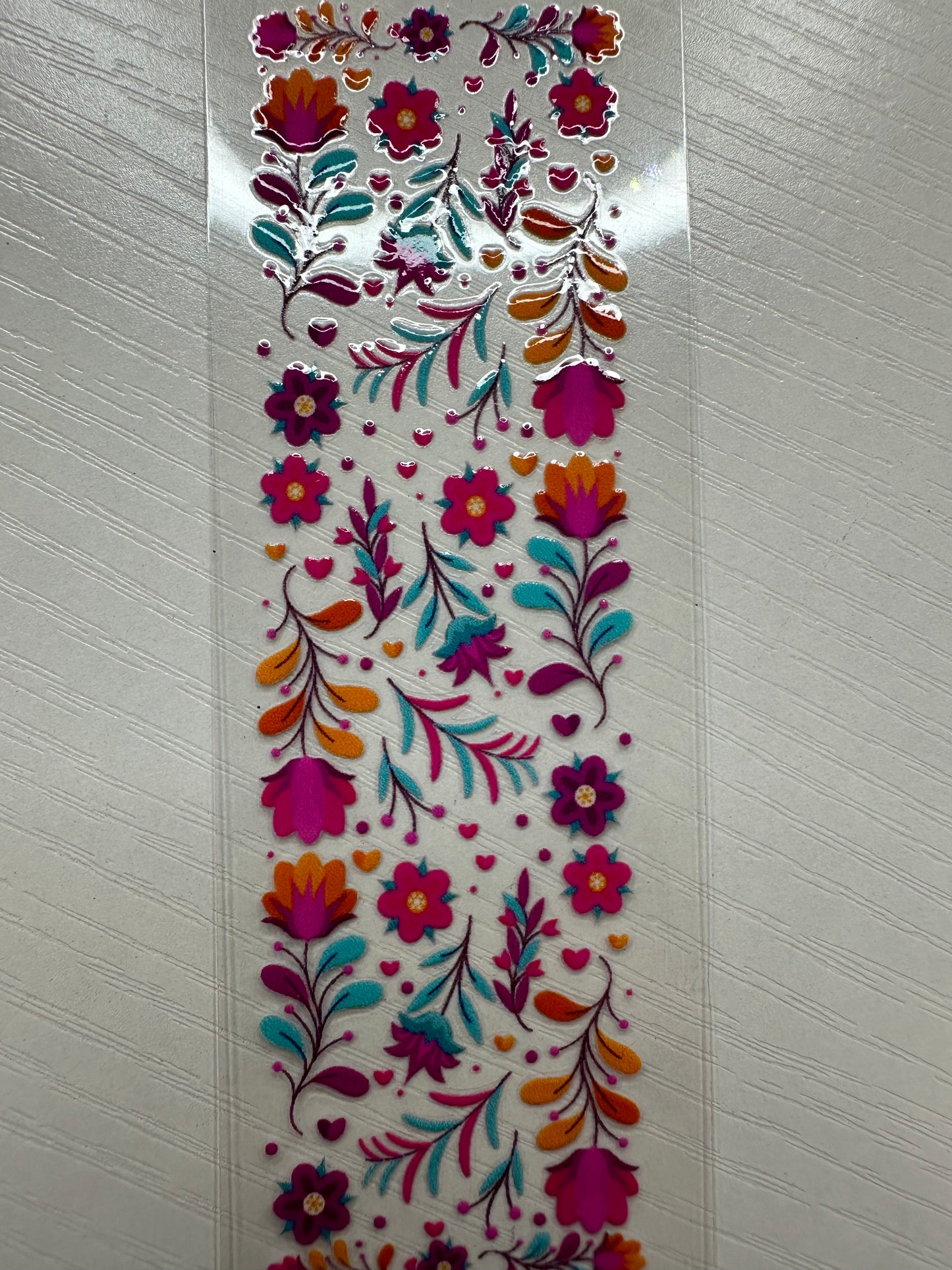 P5 Bright Flowers Pen Decal