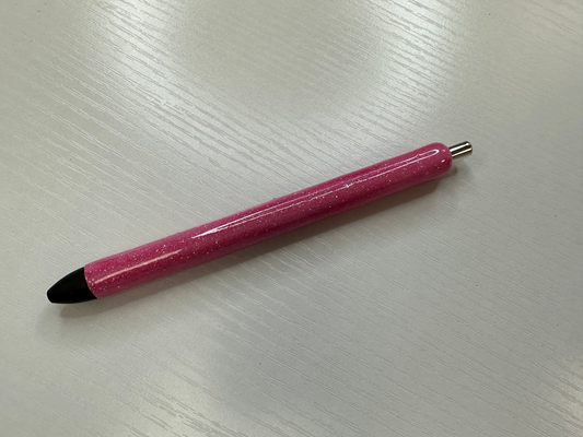 Pre-made OOPSIE Glitter Pen - eraser pink