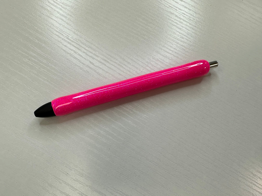 Pre-made OOPSIE Glitter Pen - neon pink