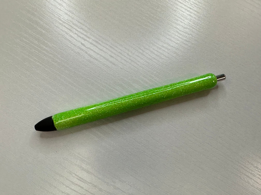 Pre-made OOPSIE Glitter Pen - neon green