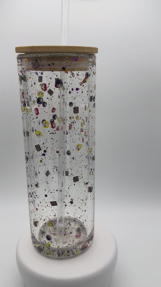 25 oz Witchy Snow Globe Cup - Glass